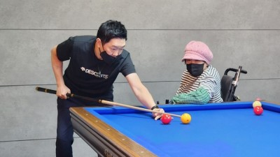 11월1일 구름빌리어드 당구장 레슨
