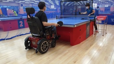 9월 15일 군포국민체육센터 탁구 레슨 및 연습